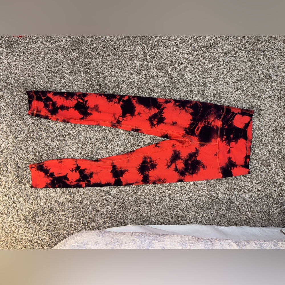 Lululemon Athletica Tie-Dye Leggings
